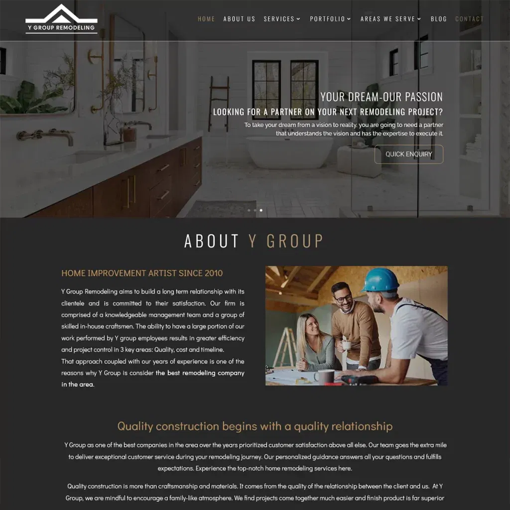 Y Group Remodelling Portfolio