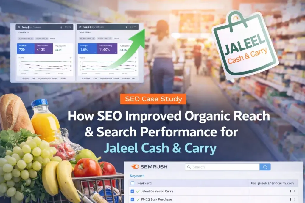 Jaleel Cash and Carry SEO Case Study