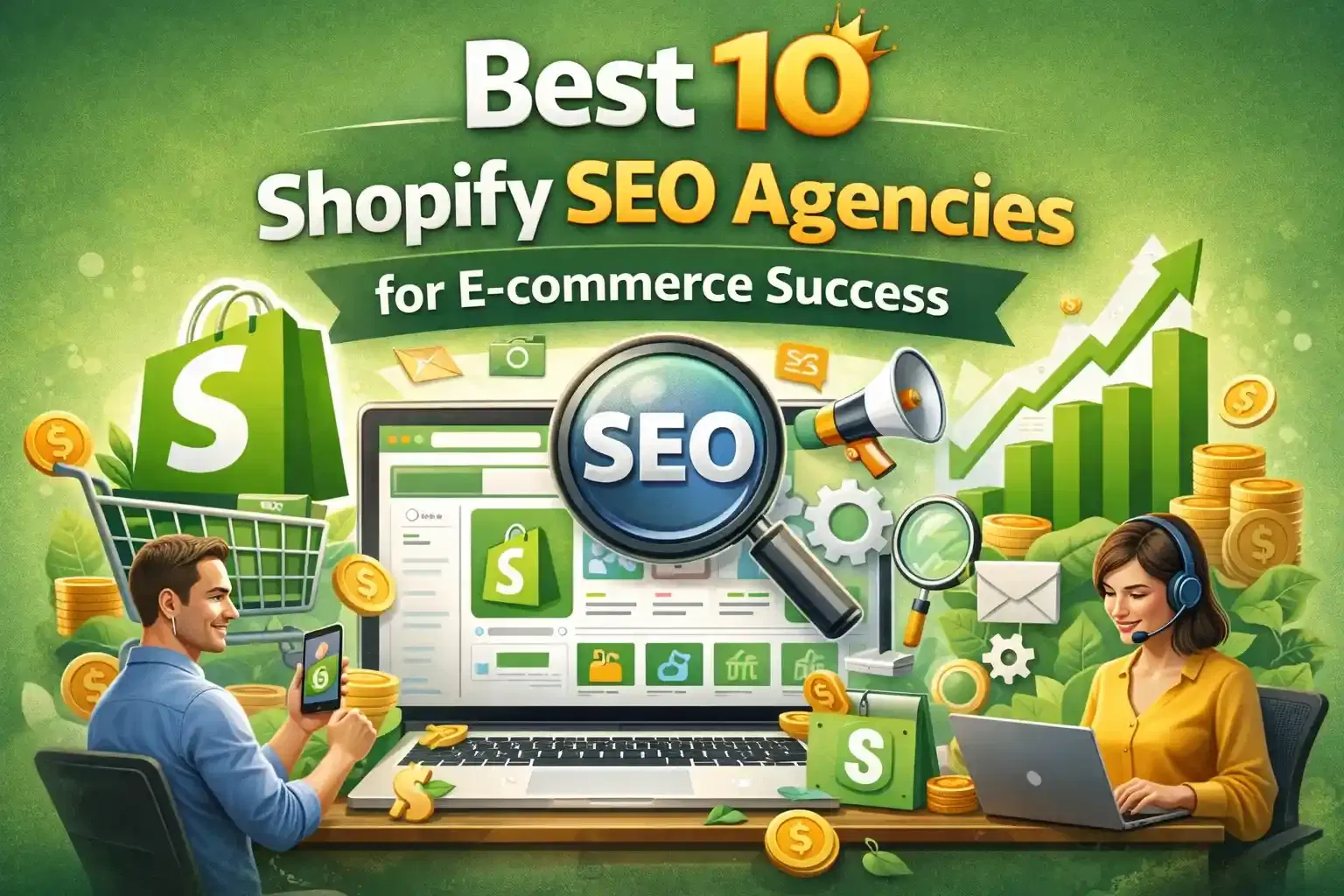  Best 10 Shopify SEO Agencies for E-commerce Success