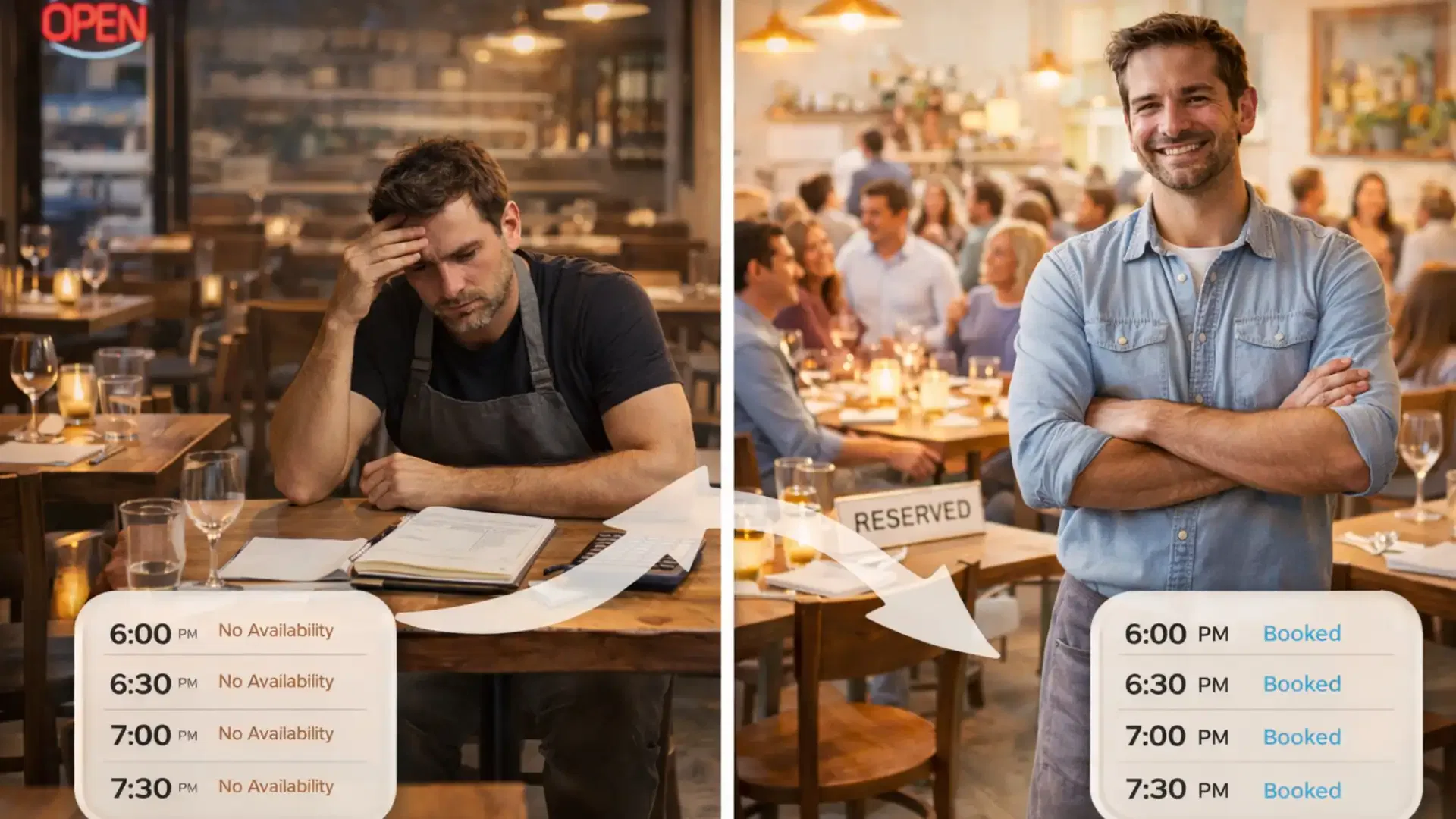 Empty Tables to Consistent Bookings