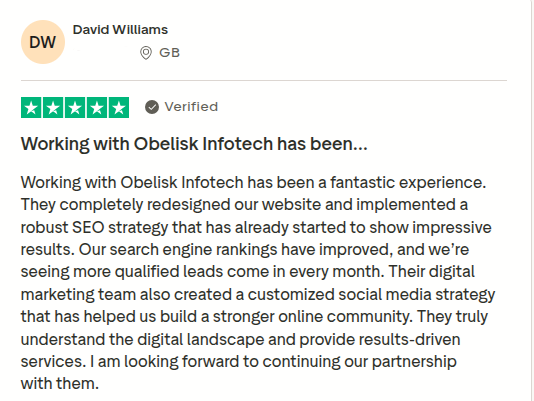 SEO company reviews