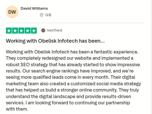 SEO company reviews