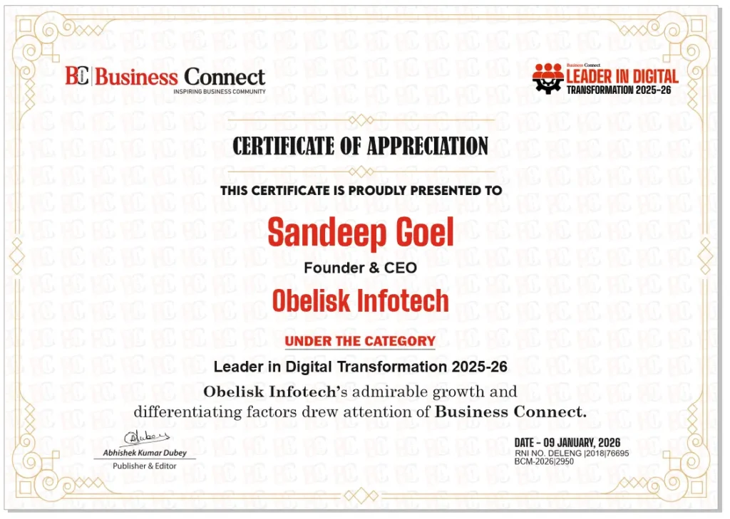 Certificate Obelisk