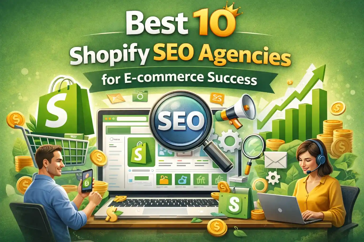 Best 10 Shopify SEO Agencies for E-commerce Success