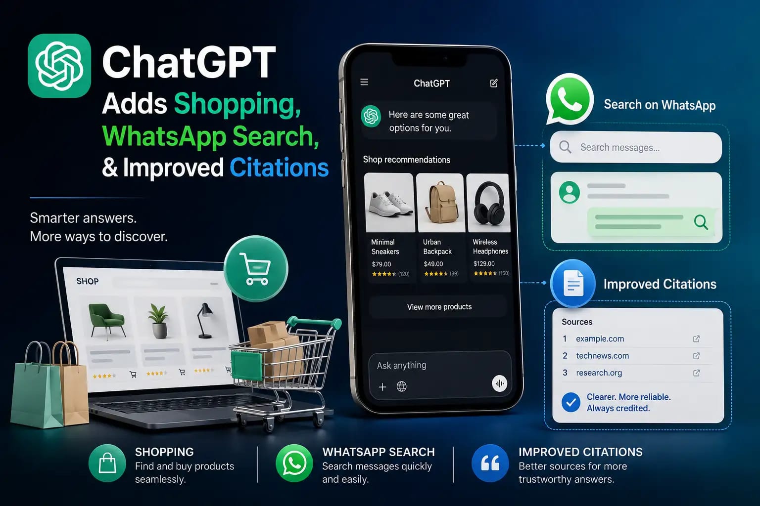 ChatGPT Adds Shopping